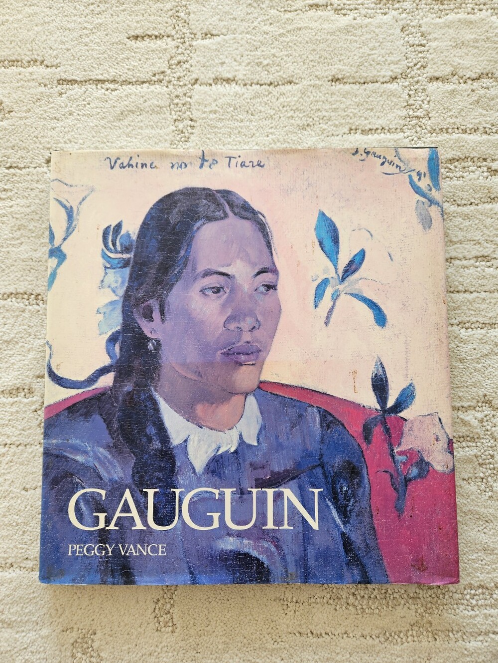 GAUGUIN Art Book - Peggy Vance (Blue/Pink Cover)
